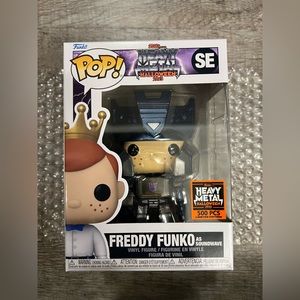 Freddy Funko as Soundwave NYCC 2023 Exclusive Limited Metallic 500 pieces Grail